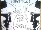 v.Spy v.Spy 'SPYS TALK A.O. MOD Interview Disc' radio LP - SIGNED 7 VERY RARE