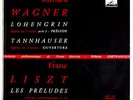 WILHELM FURTWANGLER Wagner Lohengrin Tannhauser Liszt preludes uk hmv ALP1220 LP