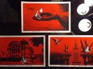 (3) Rob Jones Prints White Stripes Get Behind Me Satan Third Man RSD 2015 59/333