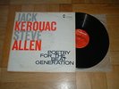 Jack Kerouac -  Poetry For The Beat Generation. Hanover dg USA 1959 LP.