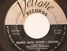 SUGARPIE DESANTO-GOING BACK WHERE I BELONG /WISH YOU WERE MINE-FEMALE VOCAL JAZZ