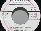 Porgy And The Monarchs 45 My Heart Cries For You Northern Soul Musicor Demo HEAR