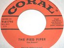ROCKER  (Popcorn)   45   -  Billy Williams  - The Pied Piper     *LISTEN*