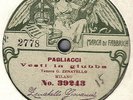 ZENATELLO - Andrea Chenier: Improvviso / Pagliacci: Vesti la giubba