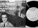 ELVIS PRESLEY, How Great Thou Art , So High,    PROMO   SP-45-162