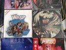 w.a.s.p. picture discs & japan s/t with insert