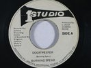 Reggae 45 BURNING SPEAR/SOUND DEMENSION BAND Door Peeper/Soul Shack on Studio 1