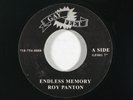 Reggae 45 ROY PANTON/YVONNE HARRISON Endless Memory/Near To You VG++/NM reissue