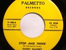 Soul/funk 45 - Danny DeLaney - Stop and think - Vg+++/Mint-