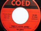 THE CRESTS / JOHNNY MASTRO 45 Pretty Little Angel VG++ Doo Wop ORIGINAL cc1226