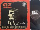 OZ TURN THE CROSS UPSIDE DOWN EP RARE SWEDEN ED Bathory Quorthon Darkthrone