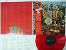 BEATLES SGT.PEPPER'S LONELY HEARTS CLUB BAND ODEON JAPAN RED CLEAR OBI LP