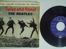 BEATLES EP TWIST AND SHOUT SPANISH REED. DOUBLE REFERENCE STICKER ON COVER SPAIN