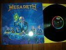 NM  MEGADETH  - Rust in Peace  LP 1990  vinyl