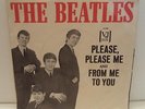 The Beatles - Please, Please Me 45 and Picture Sleeve VJ 581 Rare Vee-Jay