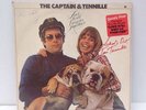 SIGNED Captain & Tennille Vinyl Record LOVE WILL KEEP US TOGETHER Promo Bulldogs