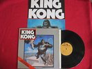 KING KONG (1976)  JOHN BARRY  * W/ ORIG POSTER * REPRISE MS 2260 STEREO LP OST