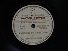 FASCISM OR FREEDOM -Judge Rutherford LP WatchTower Jehovahs Witnesses PART 10&12