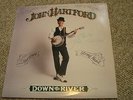 John Hartford Lp On Flying Fish (Signed) Down On The River