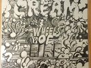 CREAM - 'WHEELS OF FIRE' . SUPERB UK ORIGINAL STEREO DOUBLE LP IN SILVER SLEEVE.