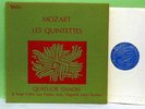VALOIS CMB 13 * Les Quintettes * MOZART * Quatuor Danois * 5 lp box * NM