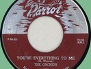 ORCHIDS You're Everything to Me / Newly Wed 45rpm Parrot 1955 NM original