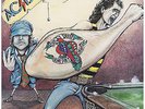 AC/DC DIRTY DEEDS DONE DIRT CHEAP/BLUE ROO APOP-020 WITH PROMOSONG BOOK