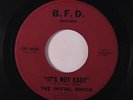 INITIAL SHOCK: Mind Disaster / It's Not Easy 45 (scuffed disc plays well) rare