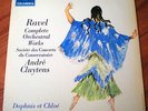 Ravel: Daphnis et Chloe - Cluytens - Columbia SAX 2476 blue/silver ed.1