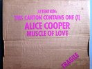 ALICE COOPER MUSCLE OF LOVE SEALED ORIG'74 WARNER LP GIMMICK CARDBOARD BOX COVER