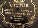 Victor 38071 MISSOURIANS Ozark Mountain Blues 78 rpm 1929 E/E-