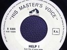 THE BEATLES SINGLE 7 MADE IN BELGIAN CONGO HMV HIS MASTER VOICE R5305 * HELP *