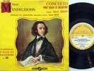 DEVY ERLIH:Mendelssohn Violin Concerto:Ducretet-Thomson 10
