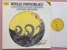 LEONARD BERNSTEIN  Mahler No.1   ORIG DGG stereo 427303 GER-1989 LP EX+