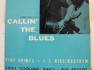 TINY GRIMES-CALLIN' THE BLUES-JAZZ  on PRESTIGE  STRONG VG+, MONO, DG, RVG, BERG