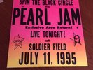 Spin The Black Circle Pearl Jam Live At Soldier Field July,11 95 LP Vinyl Record