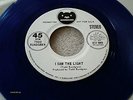 TODD RUNDGREN I Saw The Light b/s PROMO BLUE VINYL UNPLAYED