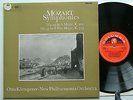 Mozart Symphonies 29 & 33 Klemperer Stereo Columbia SAX 5256