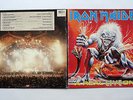 IRON MAIDEN A REAL LIVE ONE LP 1993  ORIGINAL AUTOGRAPH OF STEEVE HARRIS