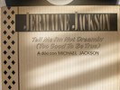 JERMAINE & MICHAEL JACKSON Tell Me I'm Not Dreamin' ARISTA Spain MAXI PROMO LP