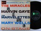 MIRACLES/MARVIN GAYE/MARVELETTES/MARY WELLS On Stage LP on Stateside UK mono