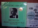 SAX 2297 Beethoven PIANO CONCERTO No.5  Arrau UK 1st SILVER/BLUE EX+