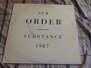 NEW ORDER SUBSTANCE 1987 QWEST RECORDS 2 LP SET EX/EX Joy Division