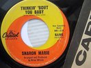 SHARON MARIE Thinkin Bout You Baby BRIAN WILSON Beach Boys SURF ROCK 45 e21