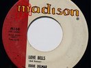 EDDIE DELMAR: LOVE BELLS / BLANCHE - RARE DOO-WOP GROUP VOCAL - 45rpm