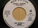 MICHAEL & RAYMOND man without a woman PROMO RCA  NORTHERN SOUL 45