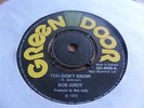 Bob Andy YOU DON'T KNOW Mega RARE Green Door 7