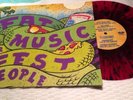 Fat Music For Fest People 3 Purple Black Splatter Less Than Jake Masked Intruder