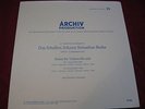 LP PIERRE FOURNIER Das Schaffen J. S. Bachs Suiten für Violoncello solo ARCHIV