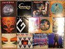 Progressive Rock & Metal, 13 Vinyl Record Lot, 8 LP, 3 EP, 2 12